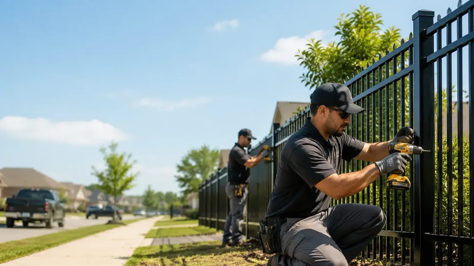 Metal Fence Installation in Sunman, IN